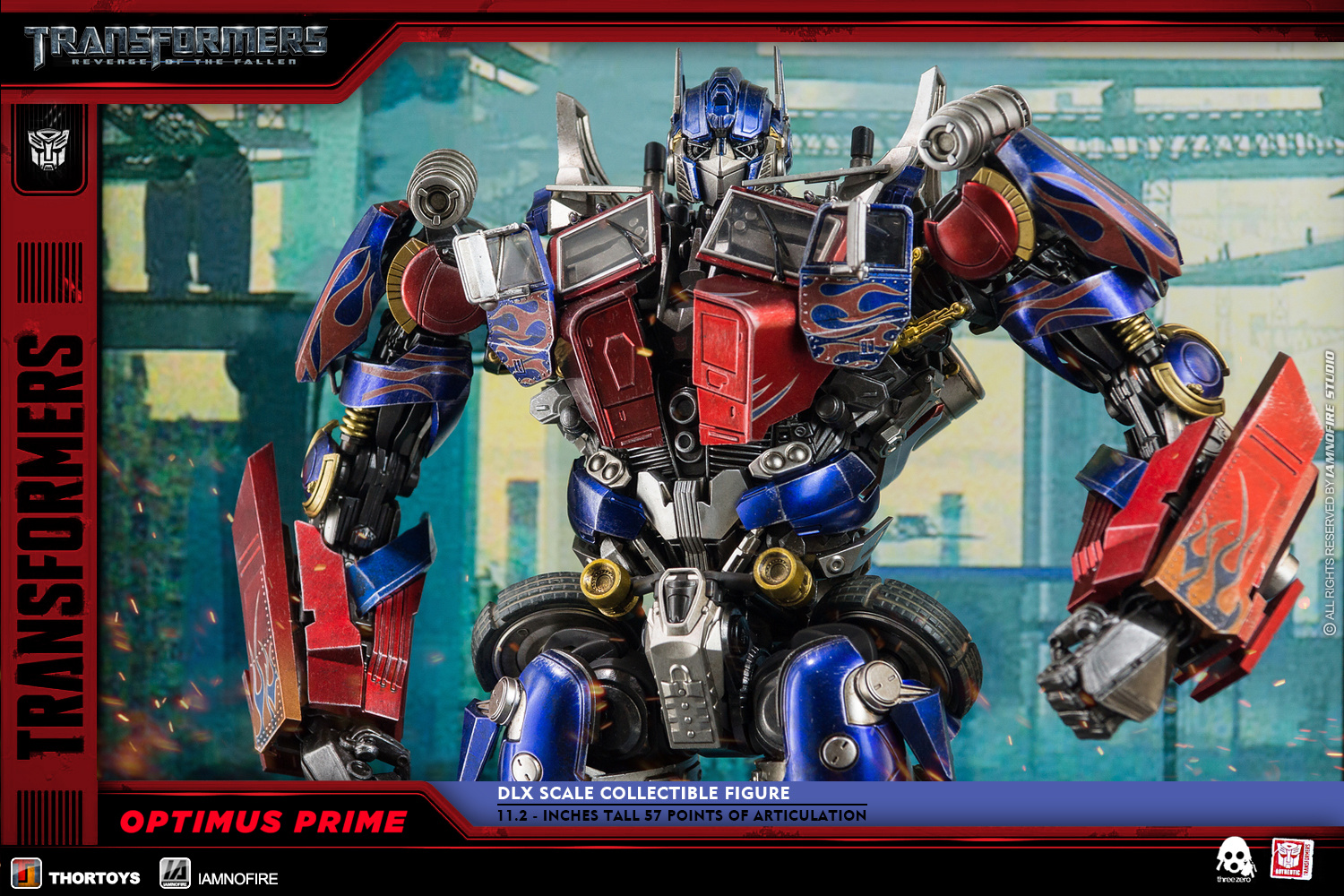 Threezero DLX ROTF Optimus Prime Toy Photography Images by IAMNOFIRE